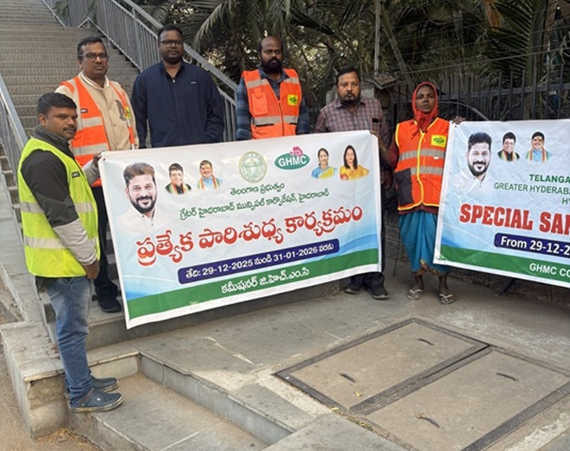 At 5 AM, Hyderabad gets swept into shape: Inside GHMC’s cleanliness drive